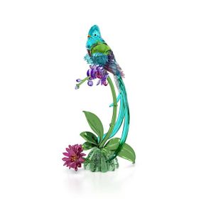 Swarovski 5682123 Idyllıa Quetzal and Orchid Ev Dekorasyonu
