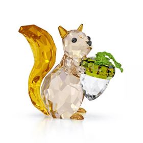 Swarovski 5683617 Idyllia Squırrel And Acorn Biblo