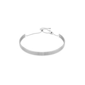 Swarovski 5685755 Matrix Choker White-Rhs Kolye