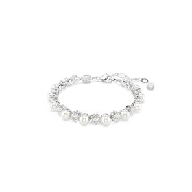 Swarovski 5689625 Matrix Tb Pearl White-Rhs M Bilezik