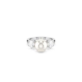 Swarovski 5689628 Matrix Ring 8 mm Pearl White-Rhs 58 Yüzük