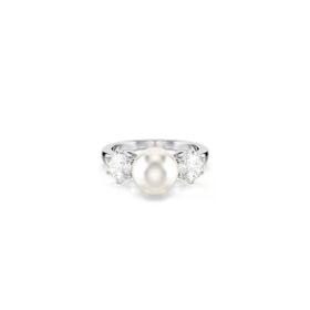 Swarovski 5689628 Matrix Ring 8 mm Pearl White-Rhs 58 Yüzük