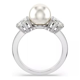 Swarovski 5689628 Matrix Ring 8 mm Pearl White-Rhs 58 Yüzük
