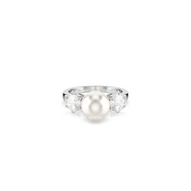 Swarovski 5689629 Matrix Ring 8 mm Pearl White-Rhs 60 Yüzük