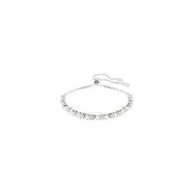 Swarovski 5689633 Matrix Bracelet 3 mm White-Rhs M Bilezik