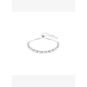 Swarovski 5689633 Matrix Bracelet 3 mm White-Rhs M Bilezik