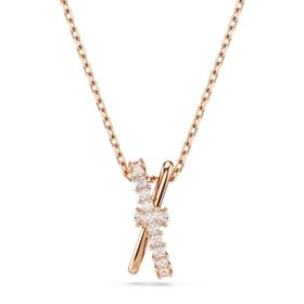 Swarovski 5689788 Hyperbola Pend 2 Band White-Ros Kolye