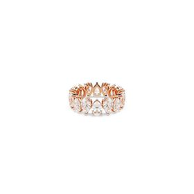 Swarovski 5690091 Re Matrix Ring White-Ros 55 Yüzük
