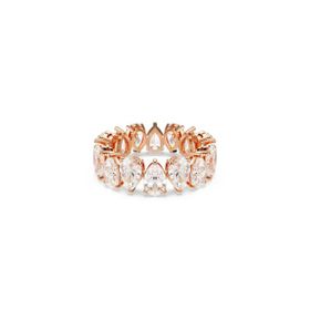 Swarovski 5690091 Re Matrix Ring White-Ros 55 Yüzük