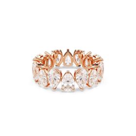 Swarovski 5690091 Re Matrix Ring White-Ros 55 Yüzük