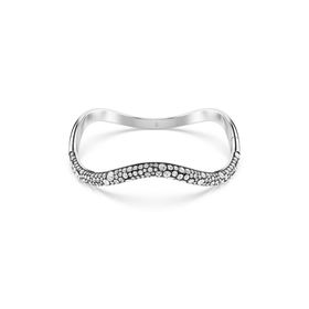 Swarovski 5692104 Sublima Cuff Single Cry-Rhs M Bilezik