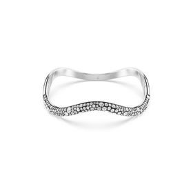 Swarovski 5692104 Sublima Cuff Single Cry-Rhs M Bilezik
