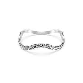 Swarovski 5692104 Sublima Cuff Single Cry-Rhs M Bilezik