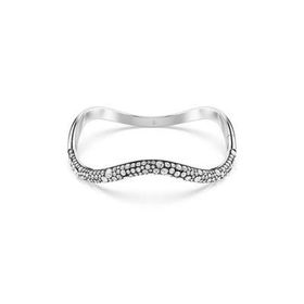 Swarovski 5692104 Sublima Cuff Single Cry-Rhs M Bilezik