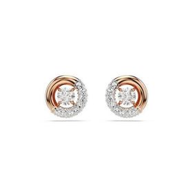 Swarovski 5692258 Dextera Pe Stud Cry-Ros Küpe