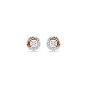 Swarovski 5692258 Dextera Pe Stud Cry-Ros Küpe