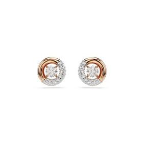 Swarovski 5692258 Dextera Pe Stud Cry-Ros Küpe