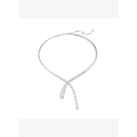 Swarovski 5692533 Matrix Necklace V White-Rhs Kolye