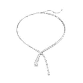Swarovski 5692533 Matrix Necklace V White-Rhs Kolye