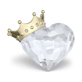 Swarovski 5692958 Symbolica Heart With Crown Biblo