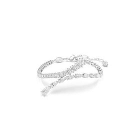 Swarovski 5693154 Matrix Bracelet White-Rhs M Bilezik