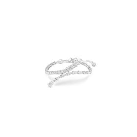 Swarovski 5693154 Matrix Bracelet White-Rhs M Bilezik
