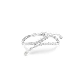 Swarovski 5693154 Matrix Bracelet White-Rhs M Bilezik