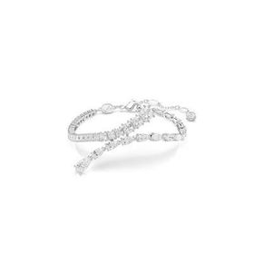 Swarovski 5693154 Matrix Bracelet White-Rhs M Bilezik