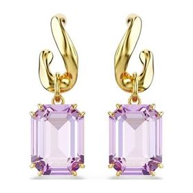 Swarovski 5694784 Millenia Pe Stud Viol-Gos Küpe