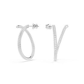 Swarovski 5695939 Dextera Pe Hoop Cry-Rhs Küpe