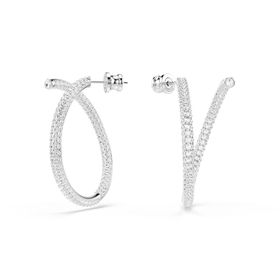 Swarovski 5695939 Dextera Pe Hoop Cry-Rhs Küpe