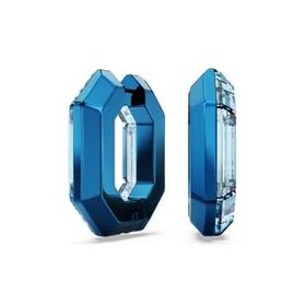 Swarovski 5696038 Lucent Pe Mn Hoop Blu-Alu Küpe