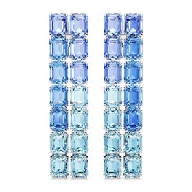 Swarovski 5696517 Millenia Ce L Blu-Rhs Küpe