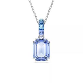 Swarovski 5696518 Millenia Pend Long Pendant Blu-Rhs Kolye
