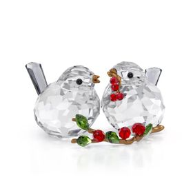 Swarovski 5701371 Idyllıa Bird Couple and Berries Ev Dekorasyonu