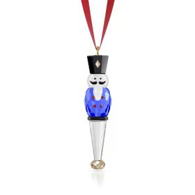 Swarovski 5701868 Holiday Cheers Ornament Nutcracker Blue Ev Dekorasyonu