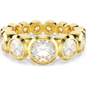 Swarovski 5705474 Imber Ring Round White-Gos 58 Yüzük