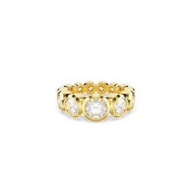 Swarovski 5705476 Imber Ring Round White-Gos 52 Yüzük