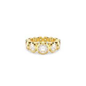 Swarovski 5705478 Imber Ring Round White-Gos 60 Yüzük
