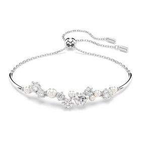 Swarovski 5705618 Constella Bracelet Soft White-Rhs M Bilezik