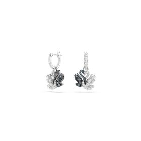 Swarovski 5705728 Swan Pe White-Rhs Küpe