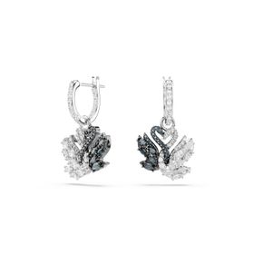 Swarovski 5705728 Swan Pe White-Rhs Küpe