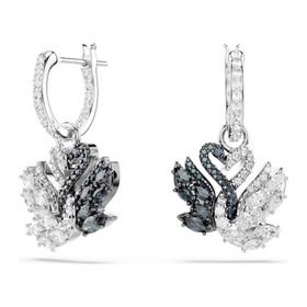 Swarovski 5705728 Swan Pe White-Rhs Küpe