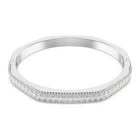 Swarovski 5705784 Matrix Bangle White-Rhs M Bilezik