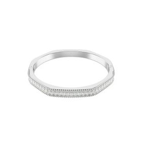Swarovski 5705784 Matrix Bangle White-Rhs M Bilezik