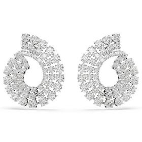 Swarovski 5705834 Matrix Pe Round White-Rhs Küpe