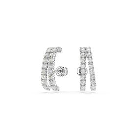 Swarovski 5705835 Matrix Pe Lines White-Rhs Küpe