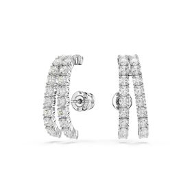 Swarovski 5705835 Matrix Pe Lines White-Rhs Küpe