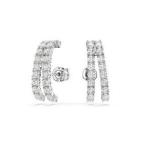 Swarovski 5705835 Matrix Pe Lines White-Rhs Küpe