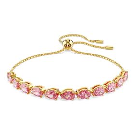 Swarovski 5707187 Matrix Bracelet Pear Pink-Gos M Bilezik